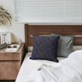 thumbnail image 4 of Set of 2 Linen Throw Pillow Covers | Geometric Stripe Design | 16x16 Inch | Perfect for Home Decoration and Outdoor Use | Ideal for Couch, Sofa or Bed, 4 of 7