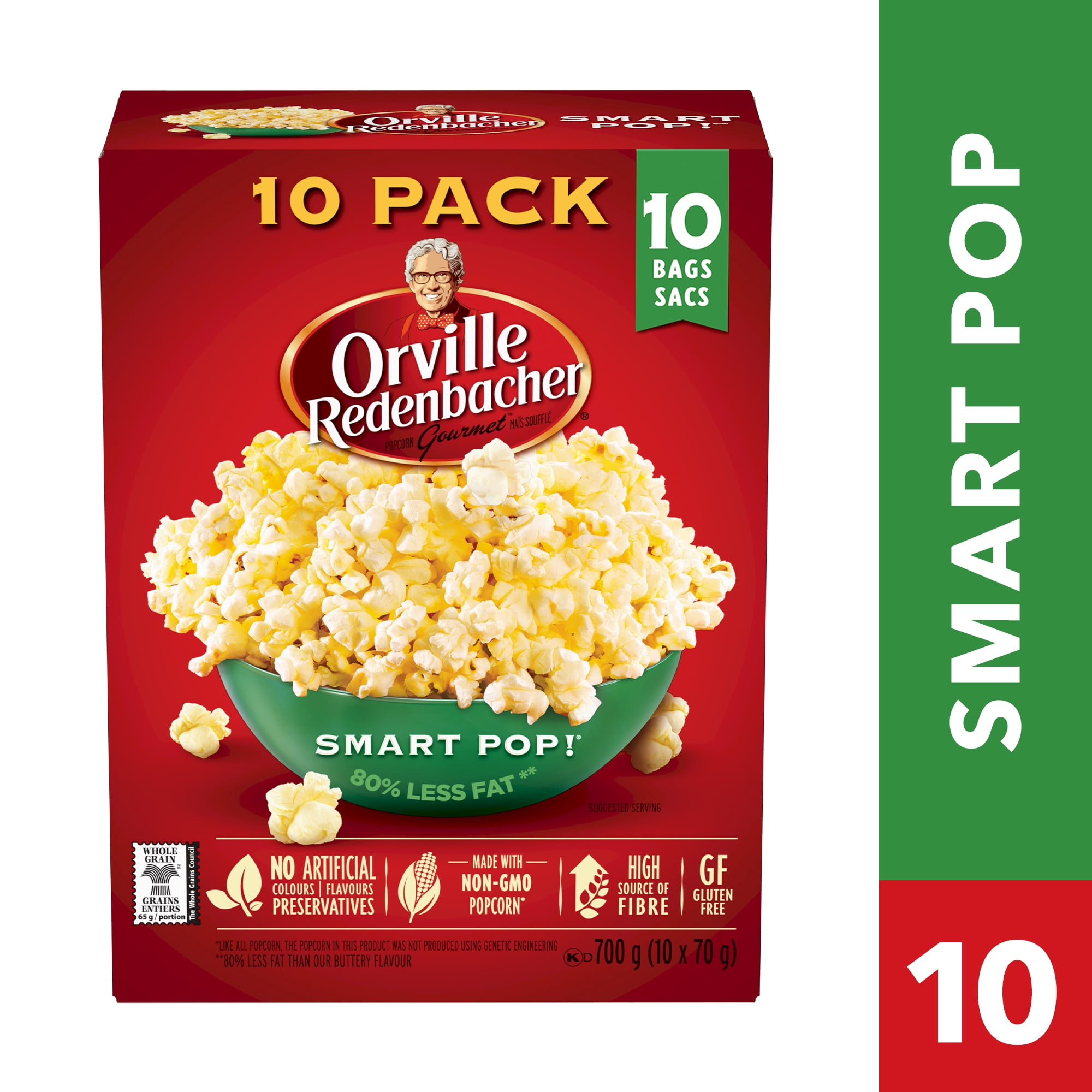 Orville Redenbacher Smart Pop! Microwave Popcorn, 75% Less Fat