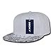 thumbnail image 3 of Decky 1093-WHTWHT Bandana Snapback Cap, Blanc et Blanc, 3 of 4