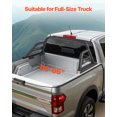 thumbnail image 2 of VEVOR Truck Bed Roll Bar Universal Chase Rack for Full-Size Pickup Carbon Steel, 2 of 9
