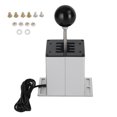 thumbnail image 3 of 7+R Simulateur USB H Levier de Vitesses pour Logitech G29 G920 Volant PC Blanc, 3 of 12