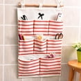 thumbnail image 3 of Home Textile Storage Over Door Organizer for Closet—Hanging Shoes Holder with Large Mesh Pockets Fabric Wall Door Bag Organizer Convenient Storage Rack for Home, 3 of 3