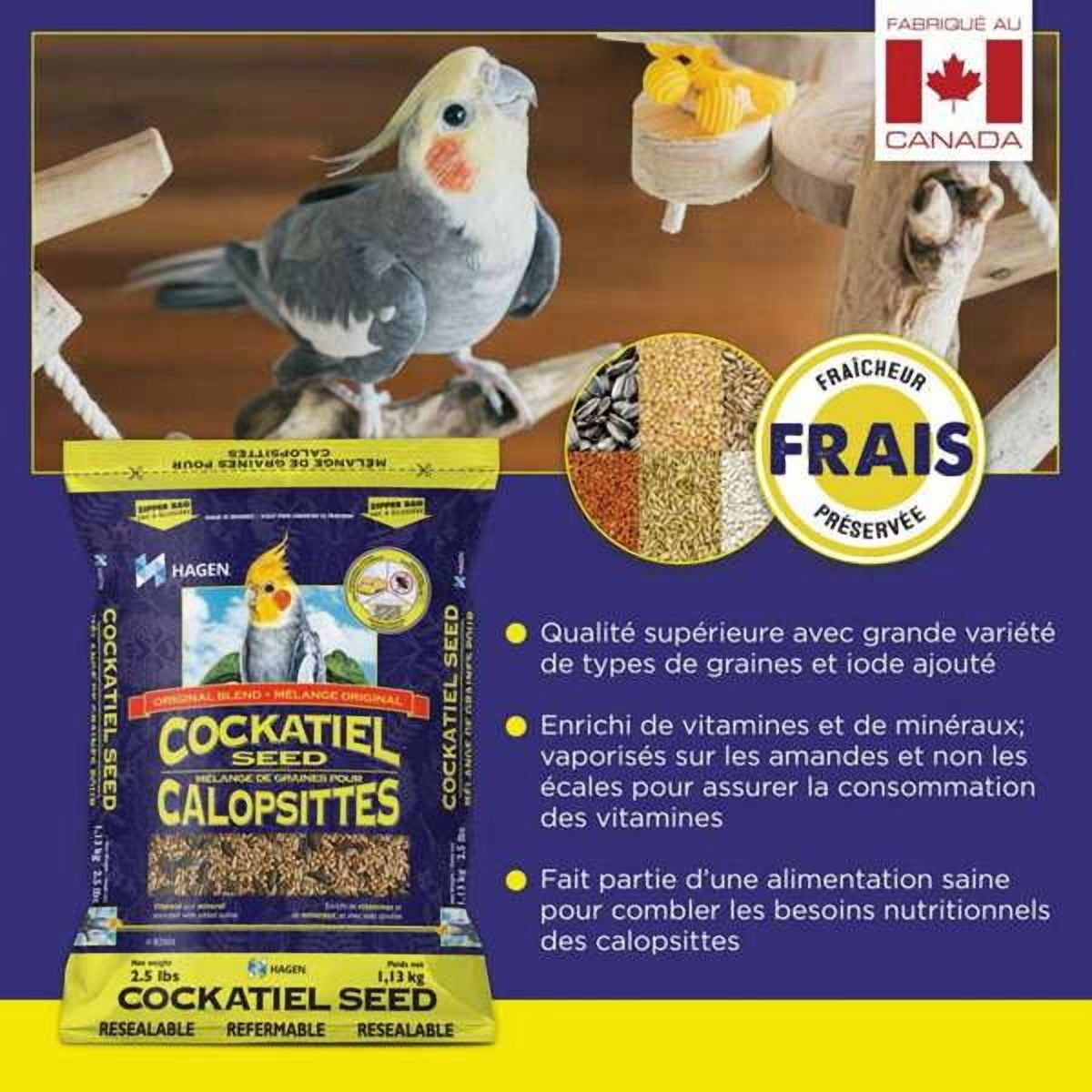 Hagen Cockatiel Staple VME Bird Seed 2.27 kg (5lb)
