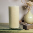 thumbnail image 3 of Hometrends 6" Vanilla Sandalwood Scented Pillar Candle, 3 of 5