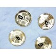 thumbnail image 2 of Cymbals Fléchettes en Laiton 2.50 Pouces Grande Taille pour Danse du Ventre, 2 of 4