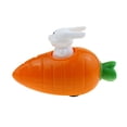 thumbnail image 1 of Novelty Wind Up Rabbits Pull Toy for Kids Age 2+ Delightful Carrot Pulling Action and Educational Play, 1 of 5
