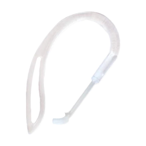 Support d'Écouteurs en Silicone Portable avec Baïonnette Rotative à 360° et Longueur Télescopique pour un Port Confortable à Long Terme