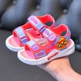 thumbnail image 3 of IUJSOY Kid Sandals Boy Summer Open Toe Sports Sandals Adjustable Straps for Toddler Little Big Kid, 3 of 5