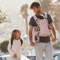 thumbnail image 5 of BabyBjorn Harmony Carrier in Woven Melange Fabric - Light Gray, 5 of 5