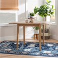 thumbnail image 2 of Linon Ervin Square Space Saving Drop Leaf Table in Washed Gray Rubberwood, 2 of 16