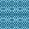 thumbnail image 1 of Ahgly Tapis d'Intérieur Lavable en Machine Carré Transitionnel Bleu, 4 Pieds Carré, 1 of 7
