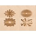 thumbnail image 1 of Ahgly Company Machine Washable Indoor Rectangle Transitional Bronze Brown Area Rugs, 7' x 9', 1 of 7