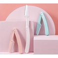 thumbnail image 1 of 6 Pack Eyebrow Razors Folding Facial Razor for Women Face Hair Remover Exfoliating Dermaplaning Tool Kit Precision Sharpness for Trimming and Shaping Eyebrows, 1 of 5