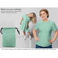 thumbnail image 5 of oneOone Cotton Cambric Light Mint Green Fabric Random Sewing Craft Projects Fabric Prints By Yard 42 Inch Wide, 5 of 5