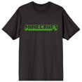 thumbnail image 1 of Minecraft Logo Black T-Shirt, 1 of 2