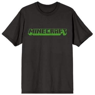 Minecraft Logo Black T-Shirt