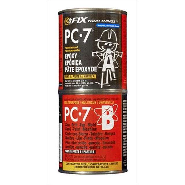 Revêtement Protecteur 4 Lb Pâte Époxy PC-7 Gris Foncé