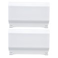 thumbnail image 3 of Ensemble de Portail de Déversoir Blanc, Rabat de Déversoir Pratique et Durable pour Piscine, 3 of 8