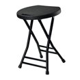 thumbnail image 4 of Folding Stool High Stool Camp Stool Furniture Round Stool Camping Chair Foldable black, 4 of 9