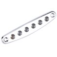 thumbnail image 2 of Guitar Mounting Ferrules, Strong Durable Portable Guitar String Through Plate, For Players Guitar Lovers Silver, 2 of 8