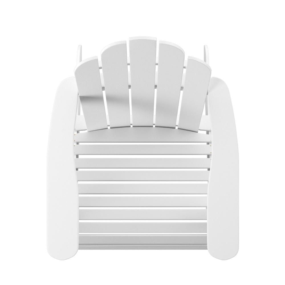 Chaise d'Extérieur Adirondack Blanche