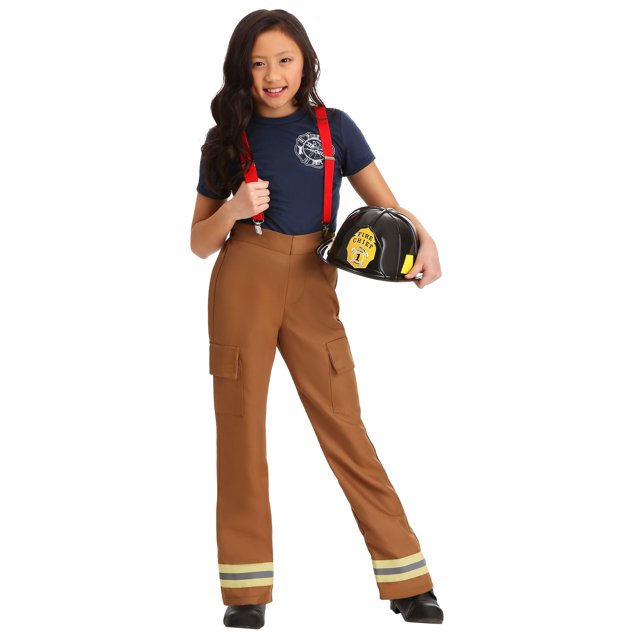 Costume de Capitaine des Pompiers pour Fille
