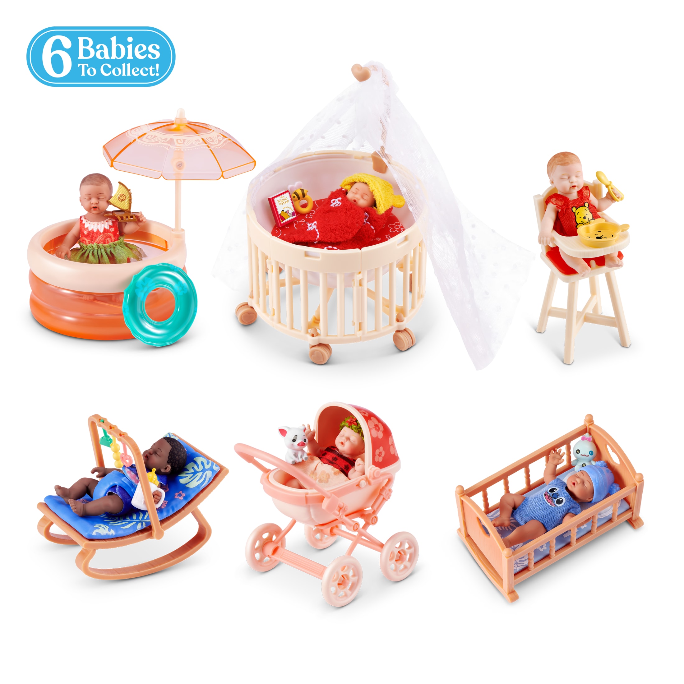 Ma Mini Poupée Disney Mystery Capsule par ZURU - Poupée Surprise à collectionner avec Accessoires pour enfants de 3 ans et plus