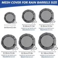 thumbnail image 4 of Feimier Rain Bucket Net with Cord Rain Bucket Water Bucket Cover Protection Lid Foliage, 4 of 8