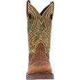 thumbnail image 4 of Durango Botte Western Châtaigne Foncée et Vert Chasseur, 4 of 7