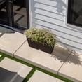 thumbnail image 4 of Veradek Pure Series Midori 39" Planter 2 Pack Black, 4 of 11