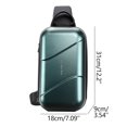thumbnail image 1 of XZNGL Textured Hard Anti-Fall Anti-Dirty Function Messenger Bag Large-Capacity Shoulder Bag Mens Shoulder Bag Messenger Bag, 1 of 2