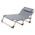 thumbnail image 3 of Single Person Folding Bed Camping Folding Bed Folding Reclining Lounger Single Bed Recliner Folding Bed Single Person Folding Reclining Lounger For Camping Office Lunch Break, 3 of 8