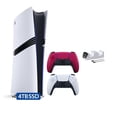 thumbnail image 1 of PlayStation 5 Pro 4 To SSD Console Numérique avec Deux Manettes, DualSense Blanche et Rouge Cosmique et Chargeur Double Manette Mytrix - Console Phare PS5 Pro, 1 of 9
