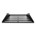 thumbnail image 2 of StarTech.com 2U Vented Server Rack Cabinet Shelf, 20in Deep Fixed Cantilever Tray, Rackmount Shelf for 19" AV/Data/Network Equipment Enclosure w/ Cage Nuts & Screws, 200lbs Weight Capacity - 2U Network Rack Shelf (SHELF-2U-20-CENTER-V) - Rack shelf - black - 2U - 19", 2 of 6
