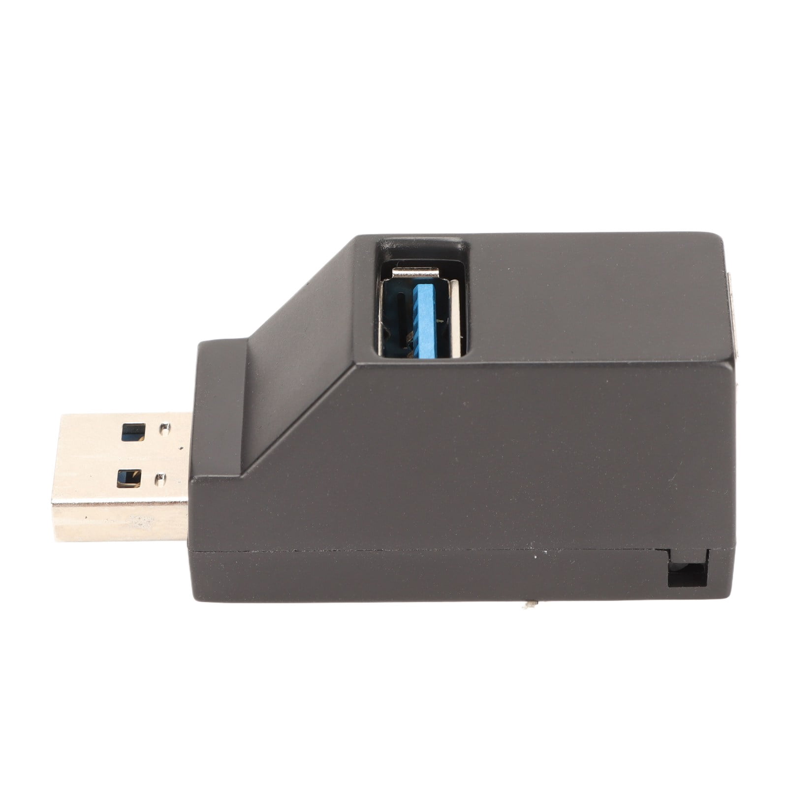 Mini USB Port Splitter, Portable 3 Port Hot Swapping Extender With USB 2.0 USB 3.0 Interface, USB Distribution Hub Dock, For Laptop Computer