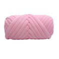 thumbnail image 3 of 1kg Velvet Chunky Yarn Arm Crocheting Sweaters Hats Scarf Knitting Rug Comfortable Macrame Tapestry Making Hand Knit Pet Bed Crocheting Pink, 3 of 9