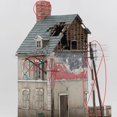 thumbnail image 3 of Building Puzzles Model Ruins House Architecture 1/35 D, 3 of 8