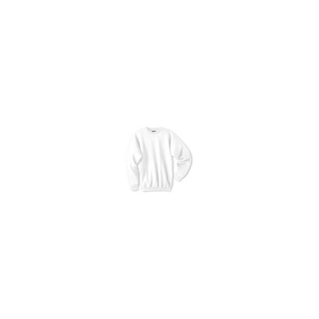 Hanes Ultimate Cotton Adult Crewneck Sweatshirt, XL, White