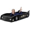 thumbnail image 5 of Delta Children Grand Prix Race Car Toddler & Twin Bed - BLACK, 5 of 5