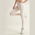 thumbnail image 4 of Plebaso Leggings Taille Haute pour Femmes, Extensibles, de Compression, Pantalons de Yoga d'Entraînement pour la Course, le Gym, Athlétiques, 4 of 6