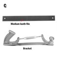 thumbnail image 1 of Adjustable Curved Tooth Steel File Holder Car Body Polisher Files 14Inch Files, 1 of 10
