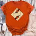 thumbnail image 5 of Dadaria T-shirt Matters pour Femmes, Chemise Orange, T-Shirt à Manches Courtes, Col Rond, Hauts, Chandail d'Été, Chemisiers, 2TG, 5 of 5
