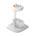thumbnail image 2 of Siruishop Baby Bath Stand Support Bath Rack Comfortable Stable Adjustable with Stool Hug Towers for Baby Newborn Infants Grey white, 2 of 8