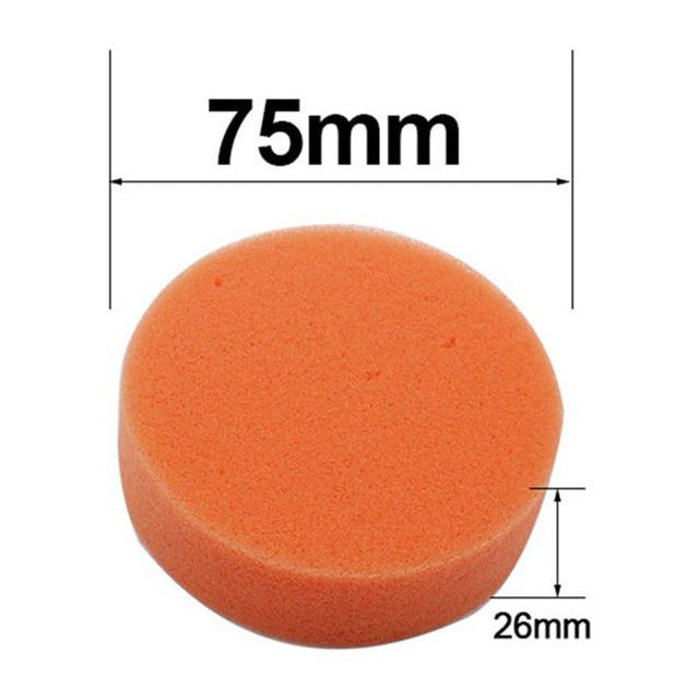 1PCS 3-7inch Waxing Pad Sponge Polishing Foam Pads For RO/DA Car Polisher