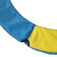 thumbnail image 3 of Trampoline Replacement Pad Safety Padding Spring Cover Cover trampoline Sponge Yellow Blue 1.5m, 3 of 9