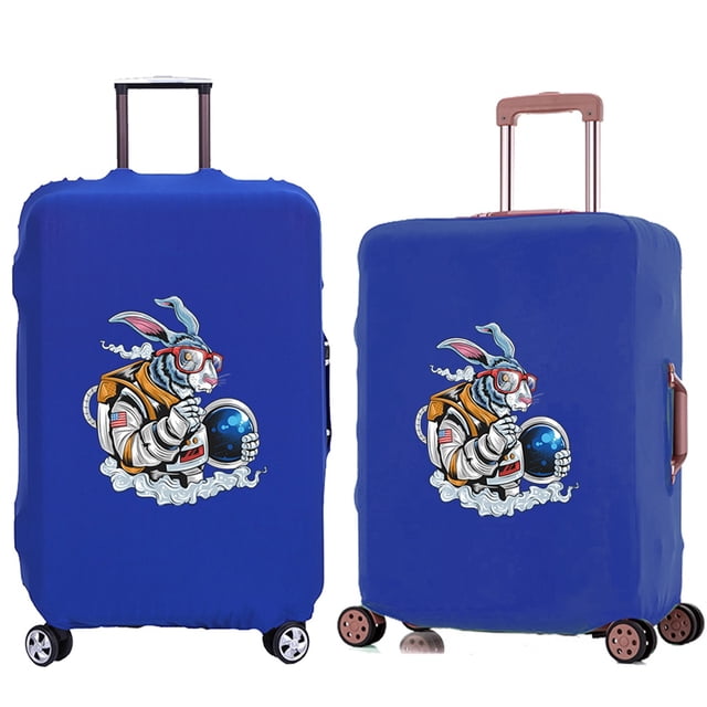 Travel Luggage Protective Cover Astronaut Pattern Travel Accessories Elastic Suitcase Case Apply To 18-28inch 8astronaut009 M