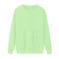 thumbnail image 3 of Birdeem Mode Femmes Décontracté Uni Manches Longues Chandail Chandail en Molleton Blouse Tops, 3 of 5