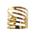 thumbnail image 1 of yingyy 12pcs Back Pattern Wedding Napkin Rings Table Decoration Hollow Table Decoration Napkin Buckle Out Family Gatherings Everyday Use Napkin Buckle Holder, 1 of 7