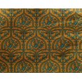 thumbnail image 4 of oneOone Georgette Viscose Fabric Leaves & Floral Block Decor Fabric Printed BTY 42 Inch Wide, 4 of 5