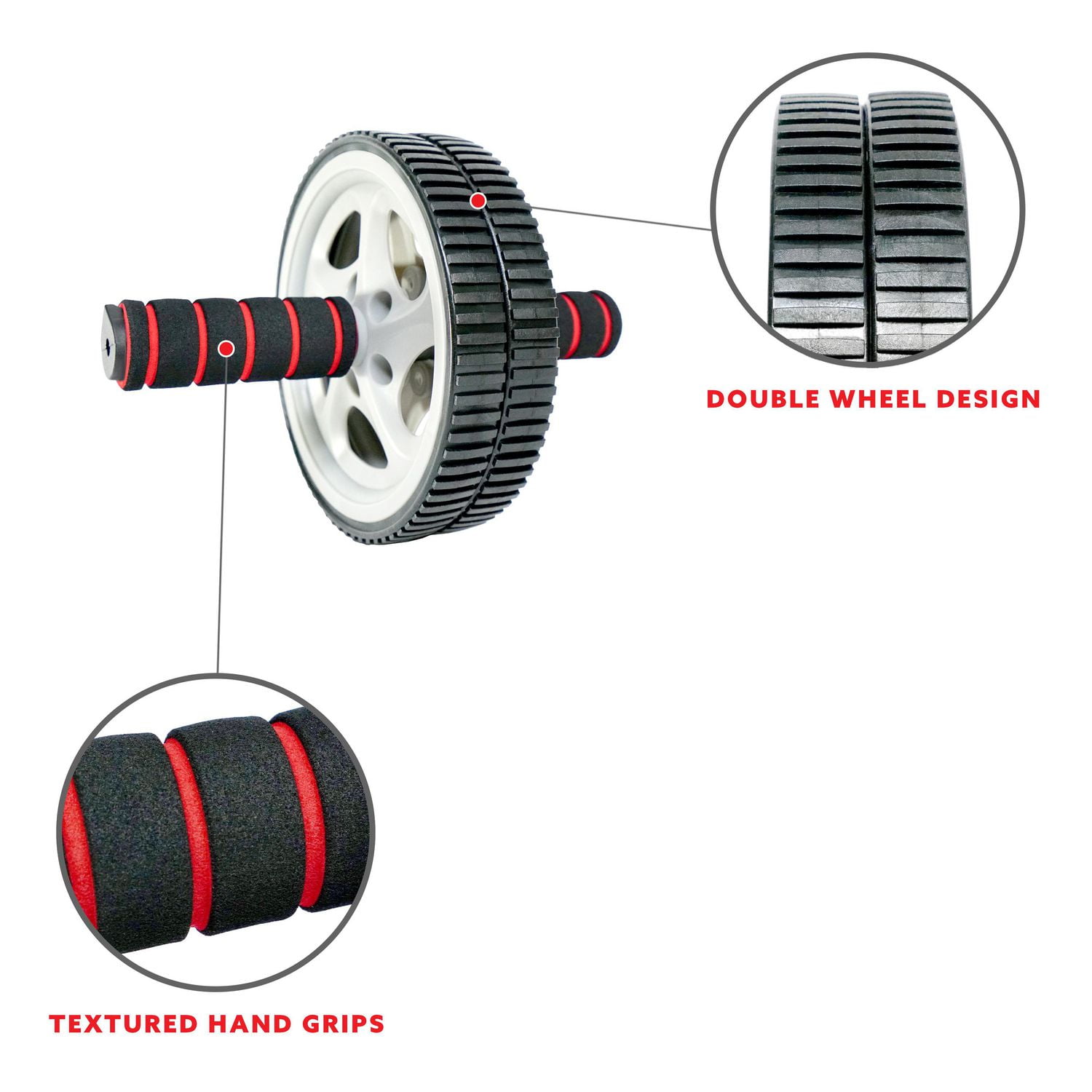 Roue d'exercice de Sunny Health & Fitness